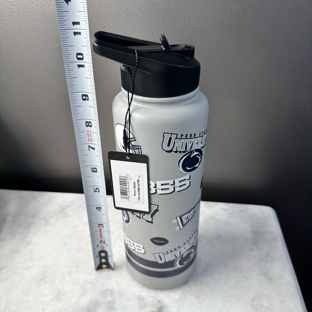 Penn State University Unique 34oz Stainless Steel Native Quencher Tumbler - Picture 10 of 11